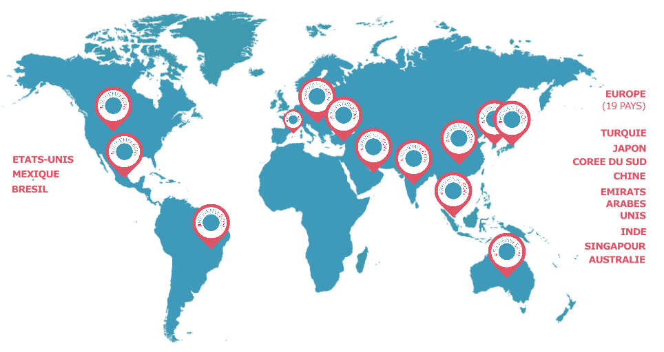 carte internationale RL